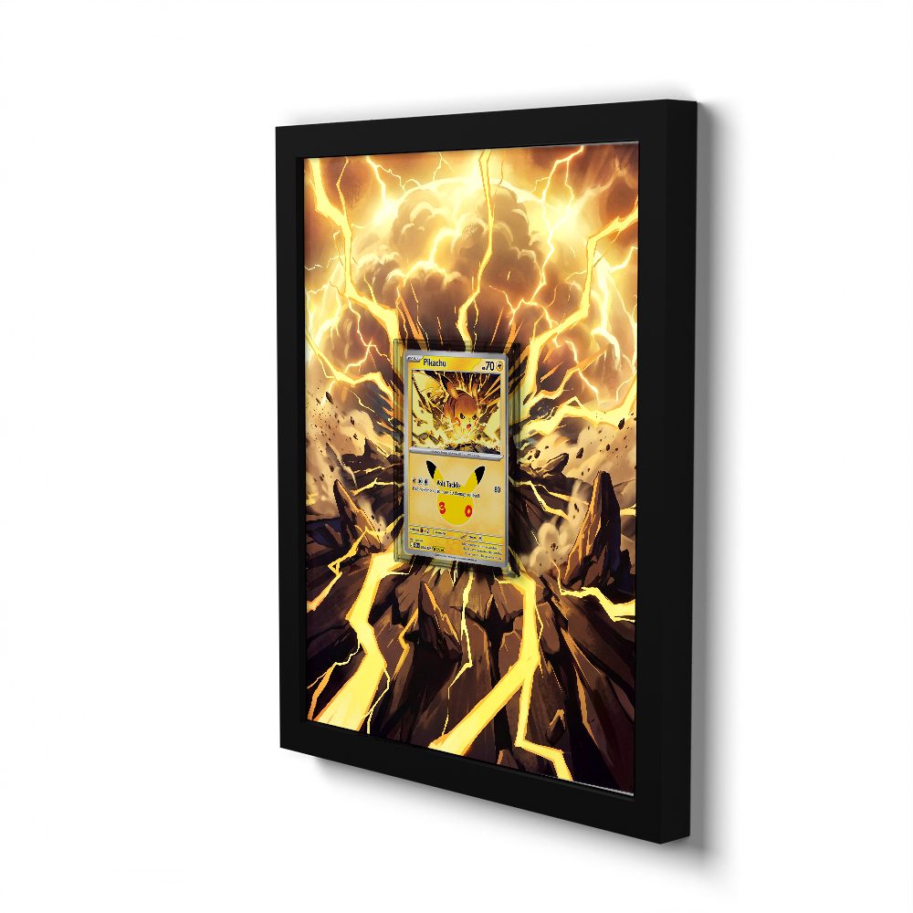 024/128 Pikachu - Extended Artwork Pokemon Card Frame