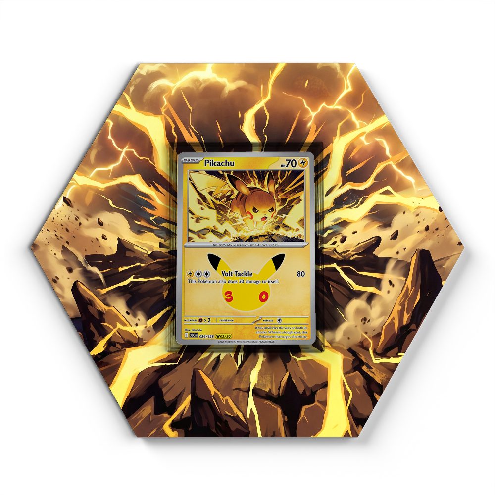 105 Crapustule - Extended Artwork Pokemon Card Display