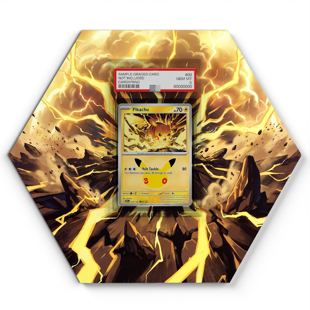 105 Crapustule - Extended Artwork Pokemon Card Display