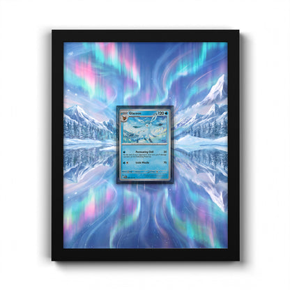 025/131 Glaceon - Extended Artwork Pokemon Card Frame