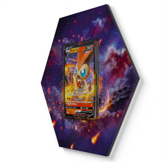 025/202 Victini V - Extended Artwork Pokemon Card Display