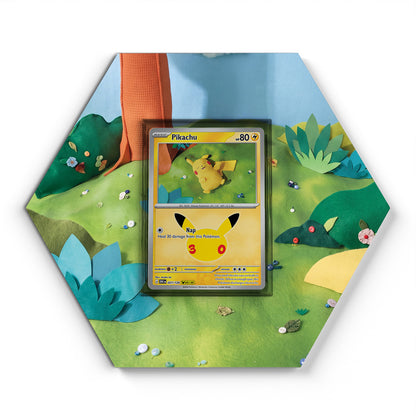 027/128 Pikachu - Extended Artwork Pokemon Card Display