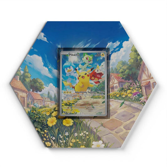 027 Pikachu - Extended Artwork Pokemon Card Display