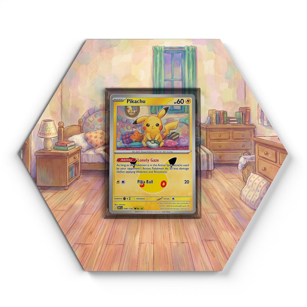 105 Crapustule - Extended Artwork Pokemon Card Display