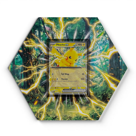 028/131 Pikachu EX - Extended Artwork Pokemon Card Display