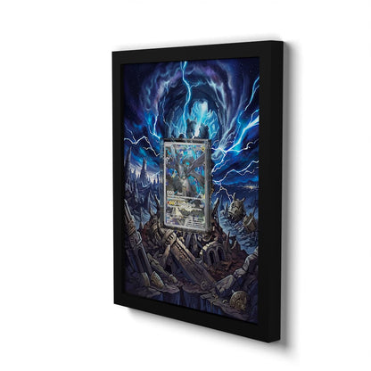 031 Zekrom de N - Extended Artwork Framed Pokemon Card Display