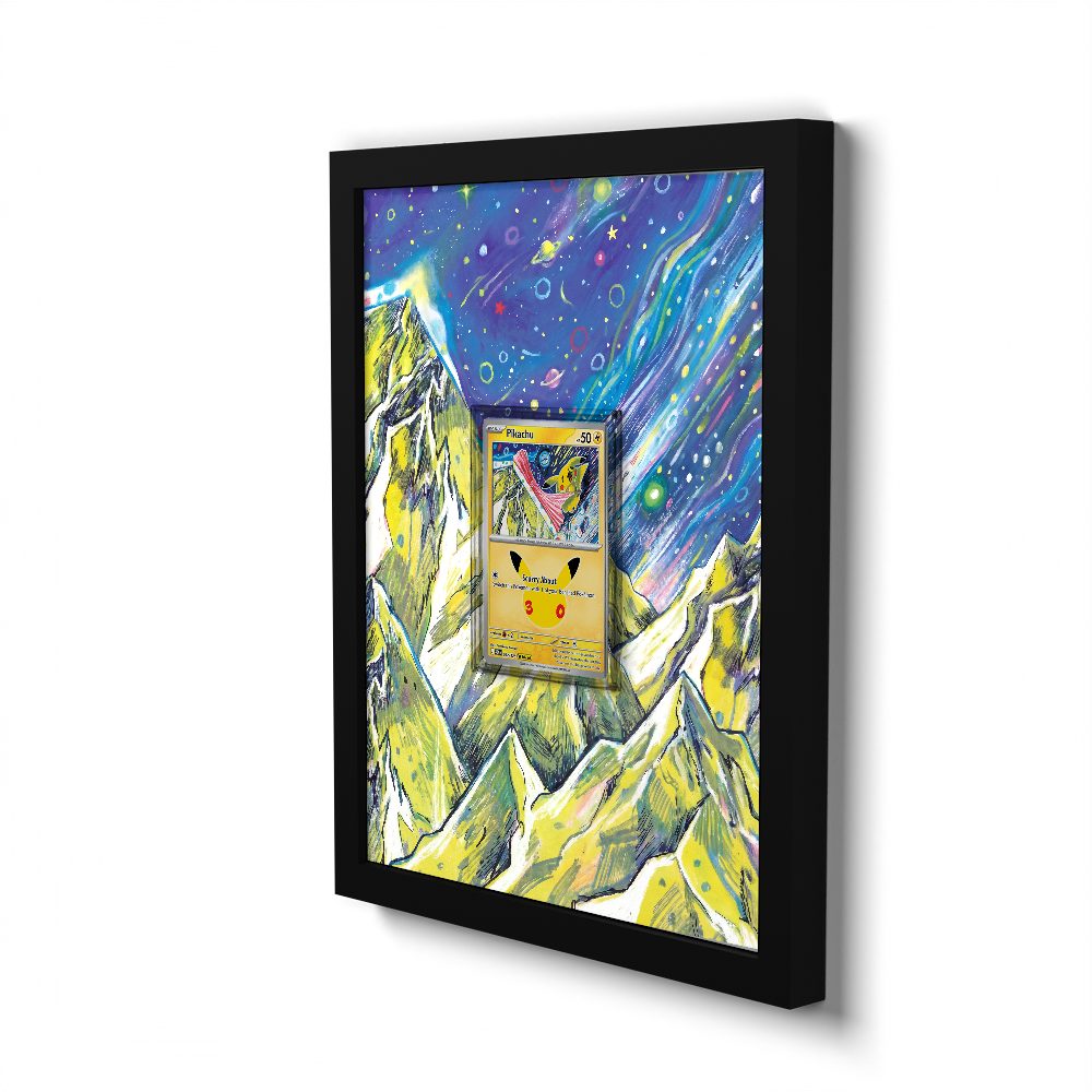 032/128 Pikachu - Extended Artwork Pokemon Card Frame