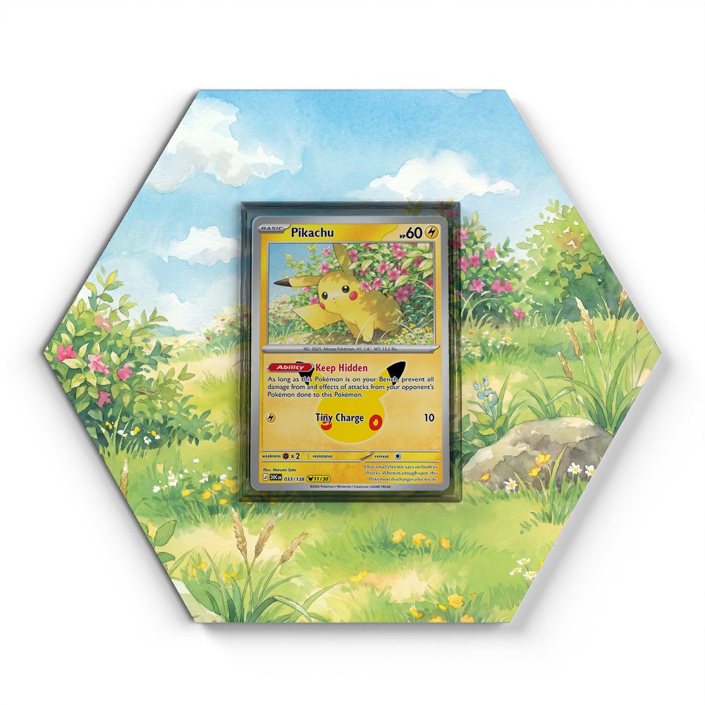 105 Crapustule - Extended Artwork Pokemon Card Display