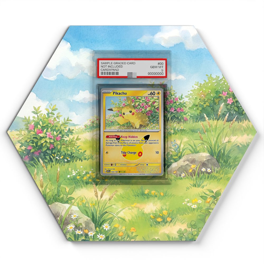 105 Crapustule - Extended Artwork Pokemon Card Display