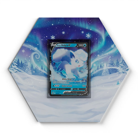 033/195 Goupix d'Alola V - Extended Artwork Pokemon Card Display