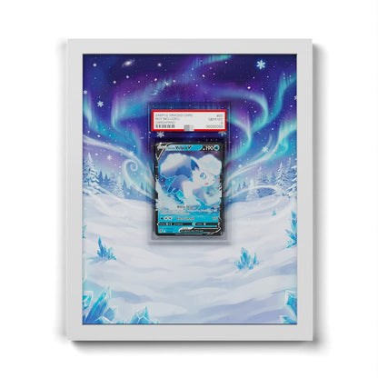 033/195 Goupix d'Alola V - Extended Artwork Framed Pokemon Card Display