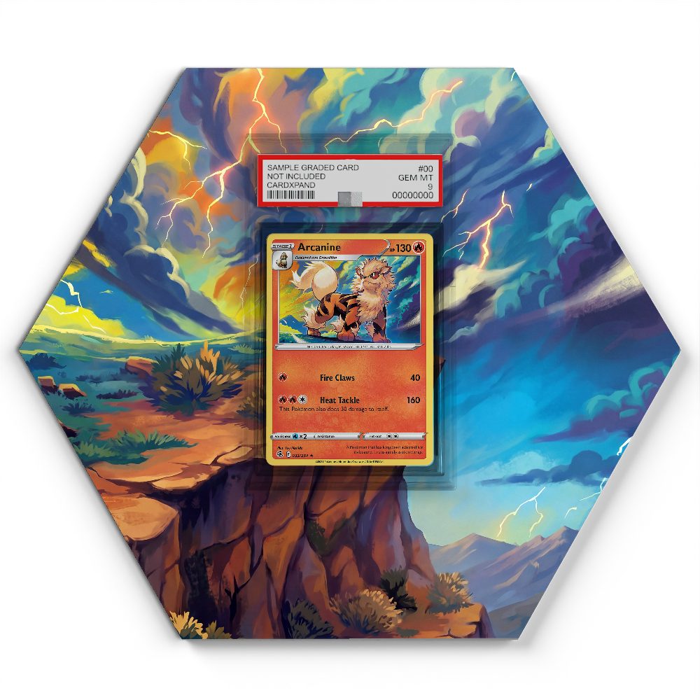 105 Crapustule - Extended Artwork Pokemon Card Display