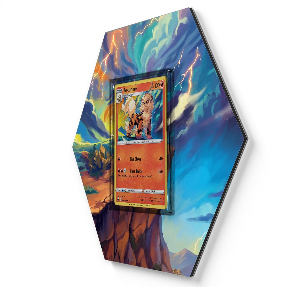 105 Crapustule - Extended Artwork Pokemon Card Display