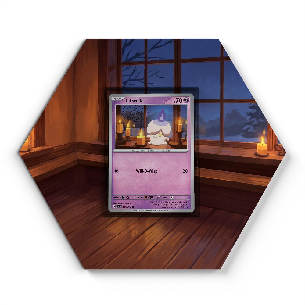 105 Crapustule - Extended Artwork Pokemon Card Display