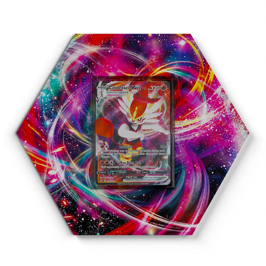 036/192 Cinderace VMAX - Extended Artwork Pokemon Card Display