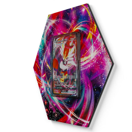036/192 Cinderace VMAX - Extended Artwork Pokemon Card Display