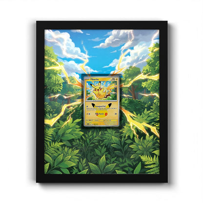 037/128 Pikachu - Extended Artwork Pokemon Card Frame