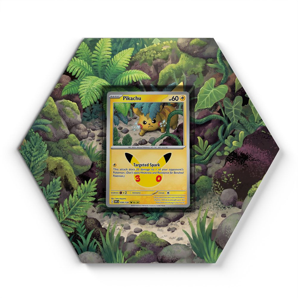 105 Crapustule - Extended Artwork Pokemon Card Display