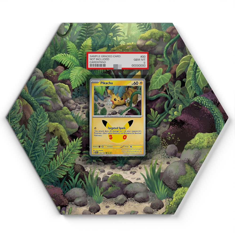 105 Crapustule - Extended Artwork Pokemon Card Display