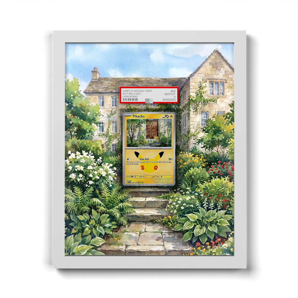 039/128 Pikachu - Extended Artwork Pokemon Card Frame
