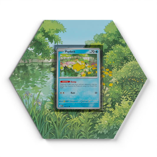 039/217 Psykokwak - Extended Artwork Pokemon Card Display