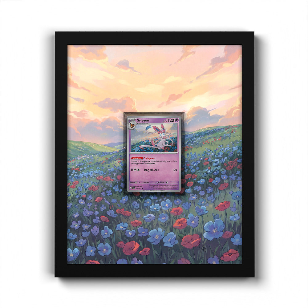 040/131 Sylveon - Extended Artwork Pokemon Card Frame