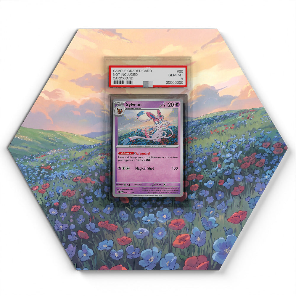 040/131 Sylveon - Extended Artwork Pokemon Card Display