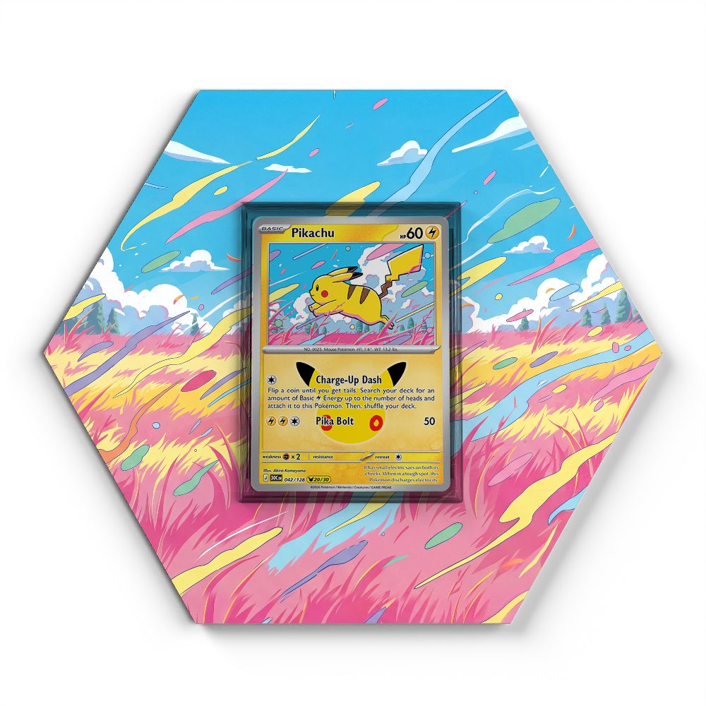 105 Crapustule - Extended Artwork Pokemon Card Display