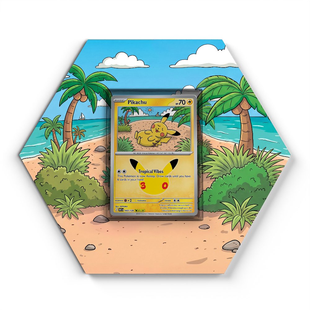 105 Crapustule - Extended Artwork Pokemon Card Display