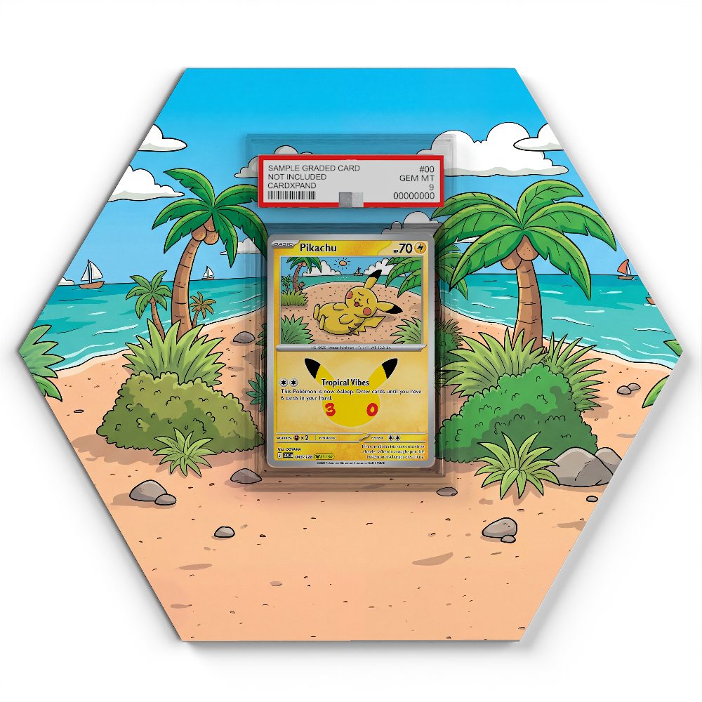 105 Crapustule - Extended Artwork Pokemon Card Display