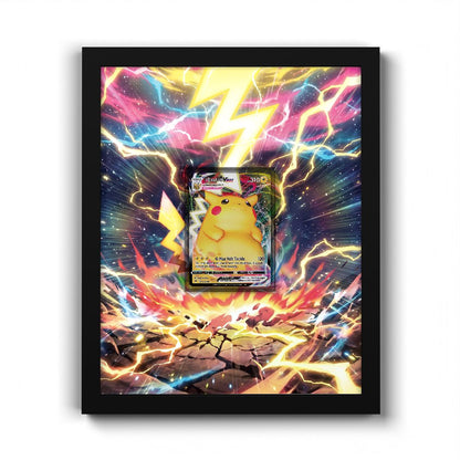 044/185 Pikachu VMAX - Extended Artwork Pokemon Card Frame