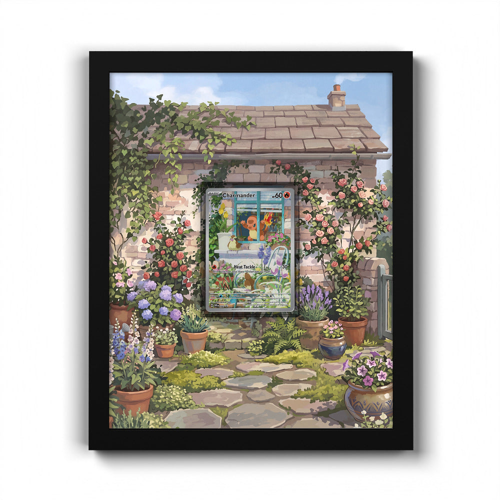 044 Charmander - Extended Artwork Pokemon Card Frame