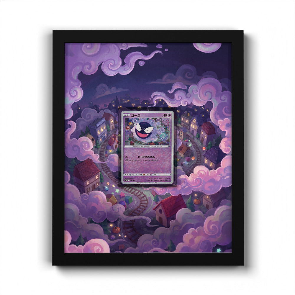 046/172 Fantominus - Extended Artwork Pokemon Card Frame