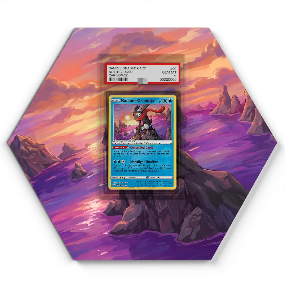 105 Crapustule - Extended Artwork Pokemon Card Display