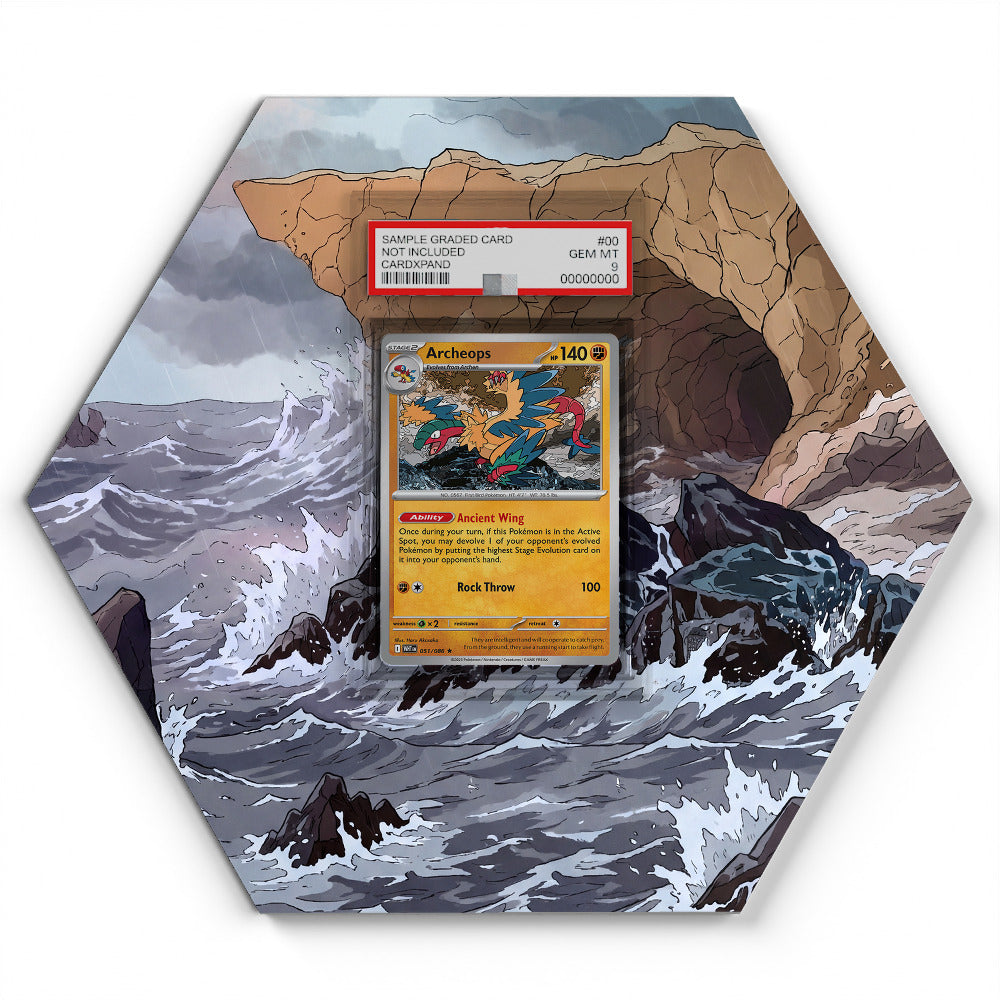 051/086 Archeops - Extended Artwork Pokemon Card Display