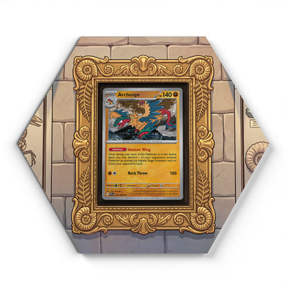 051/086 Archeops (Museum Version) - Extended Artwork Pokemon Card Display