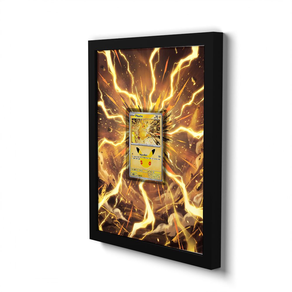 052/128 Pikachu - Extended Artwork Pokemon Card Frame