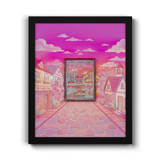 053 Mew EX - Extended Artwork Framed Pokemon Card Display