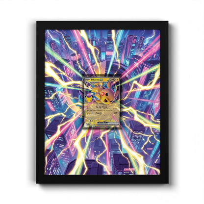 054/128 Pikachu ex - Extended Artwork Pokemon Card Frame