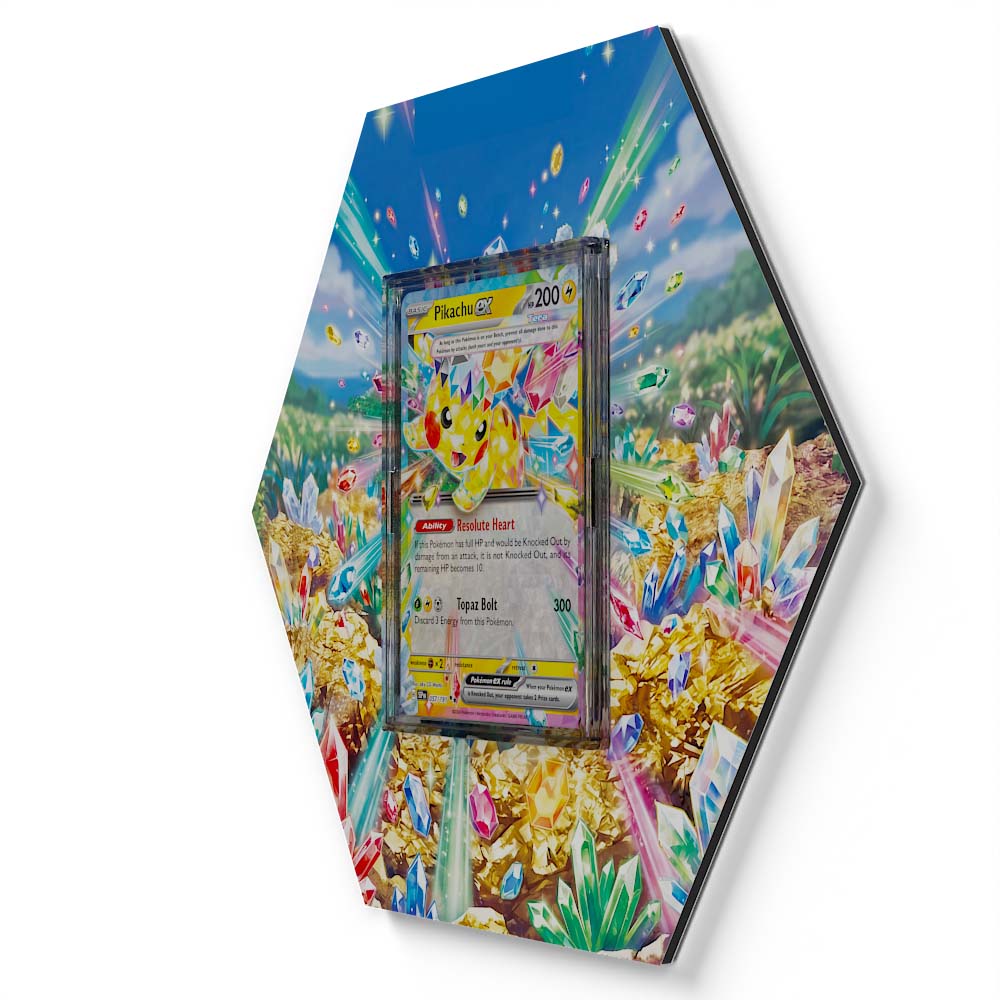 057 Pikachu EX - Extended Artwork Pokemon Card Display