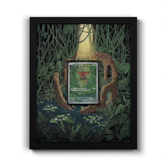 065 Tokotoro - Extended Artwork Framed Pokemon Card Display