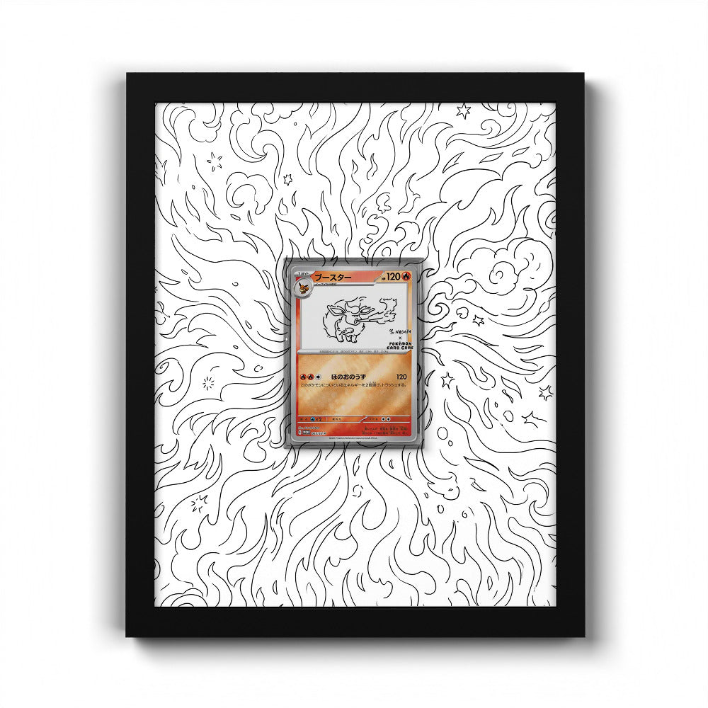 065/SV-P Flareon - Extended Artwork Pokemon Card Frame