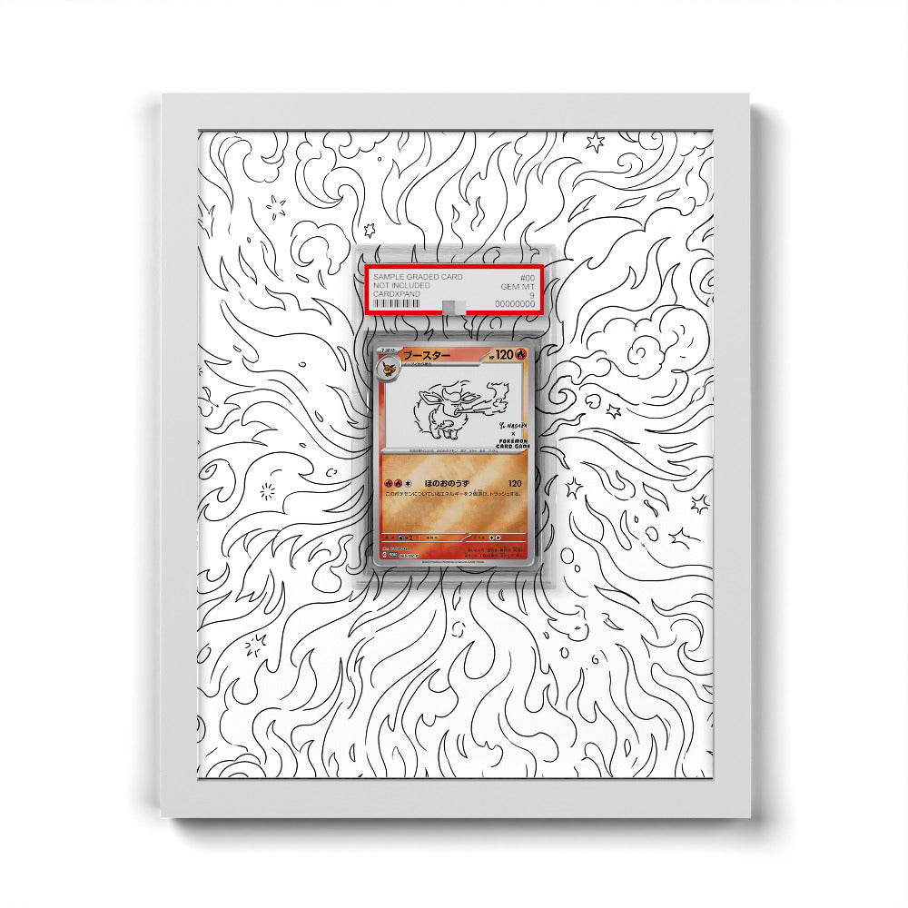 065/SV-P Flareon - Extended Artwork Pokemon Card Frame