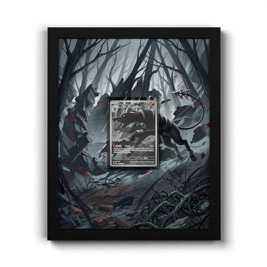 066 Démolosse - Extended Artwork Framed Pokemon Card Display