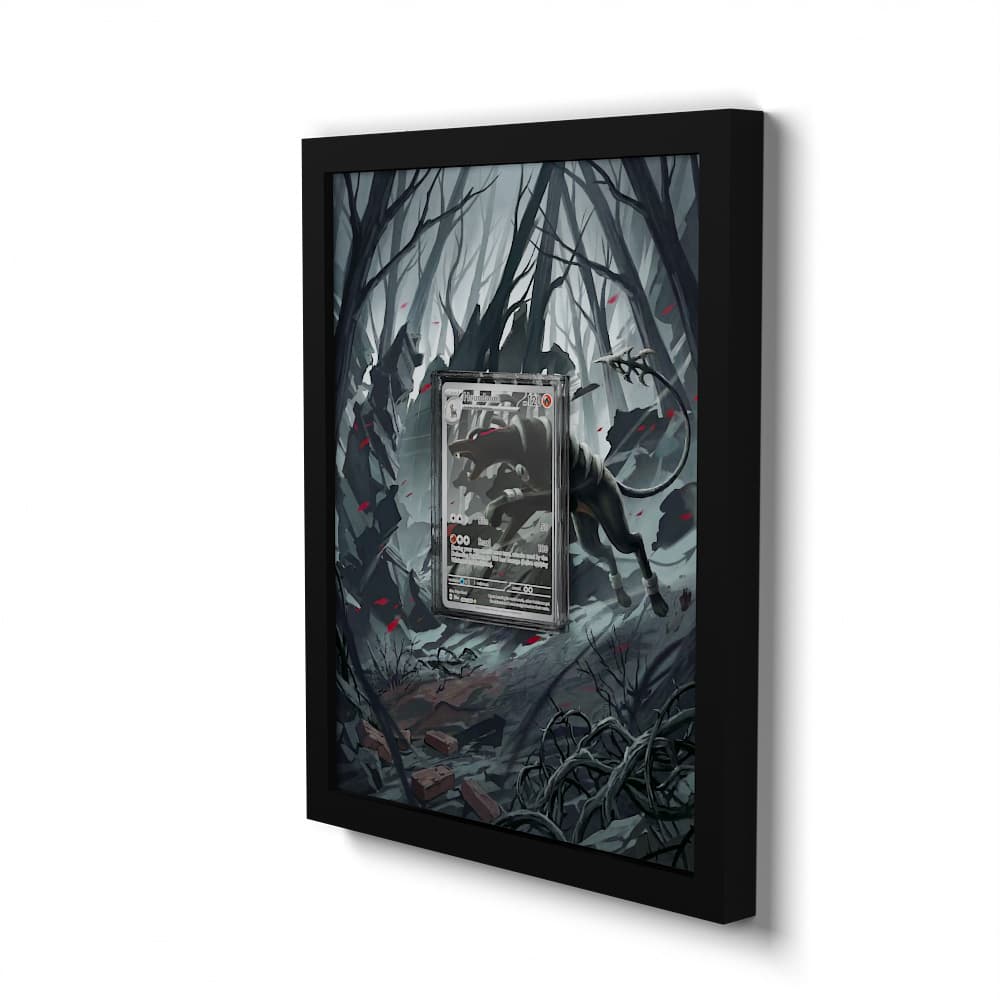 066 Démolosse - Extended Artwork Framed Pokemon Card Display