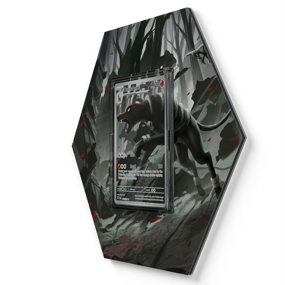 066/164 Démolosse - Extended Artwork Pokemon Card Display
