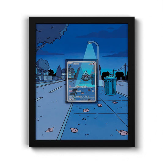 068 Skelénox - Extended Artwork Framed Pokemon Card Display