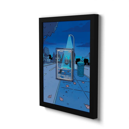 068 Skelénox - Extended Artwork Framed Pokemon Card Display