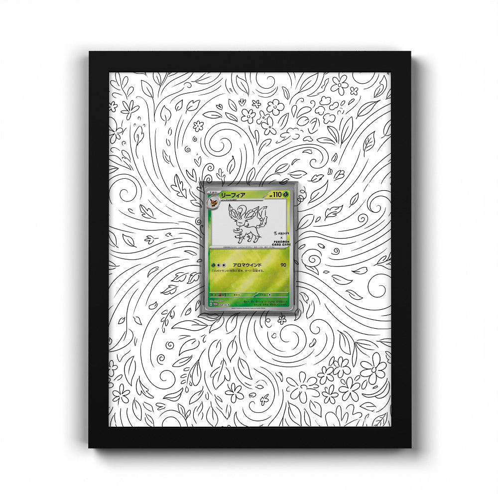 068/SV-P Leafeon - Extended Artwork Trading Card Frame