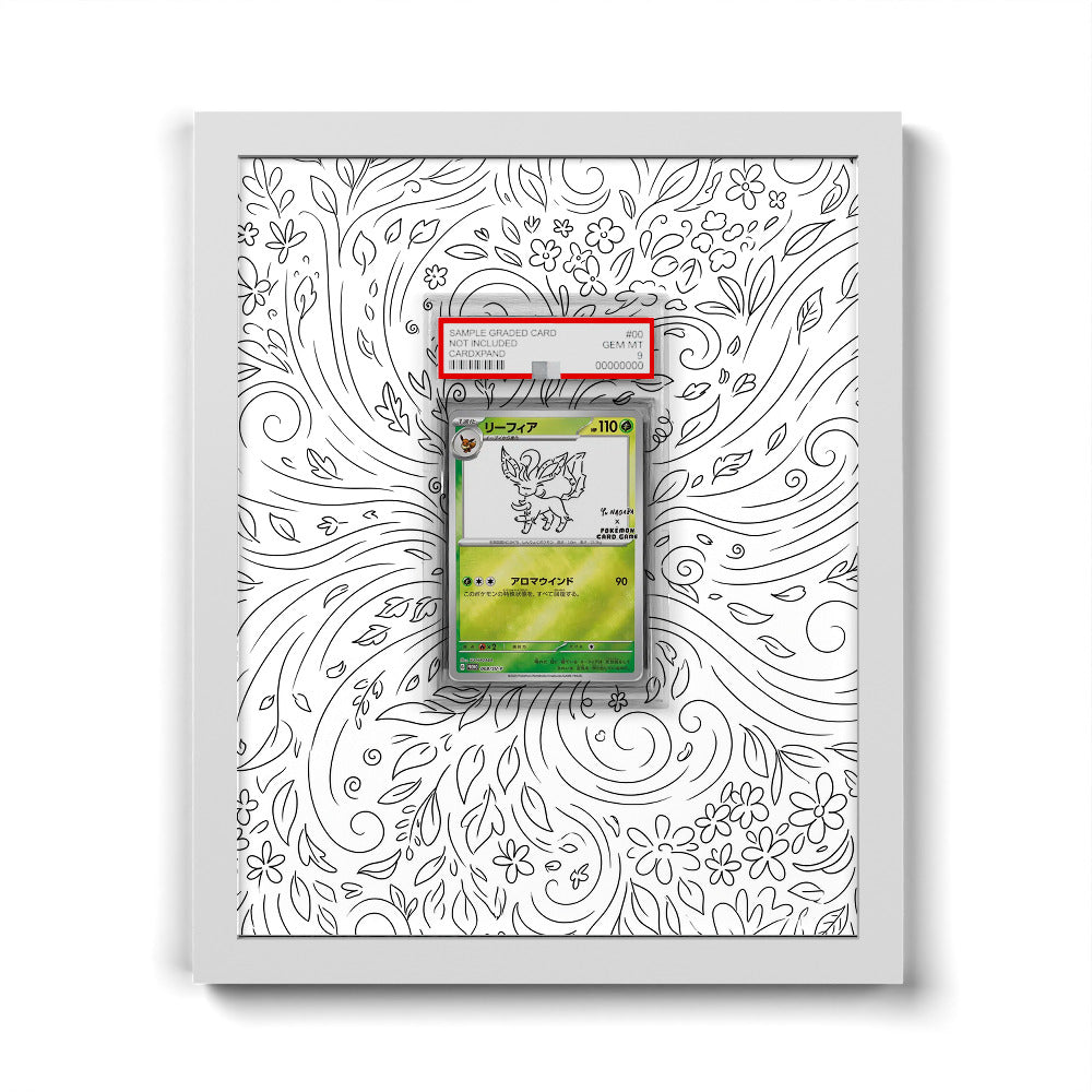 068/SV-P Leafeon - Extended Artwork Trading Card Frame